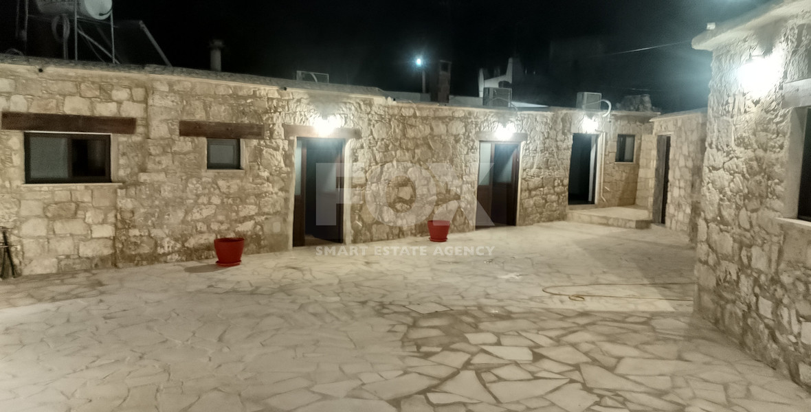 Traditional, Stone Built, Four Bedroom House for Rent in Tranquil Kritou Tera