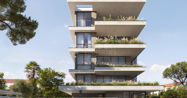 Three Bedroom Penthouse with roof garden, barbeque and pool for sale in Potamos Germasogeias