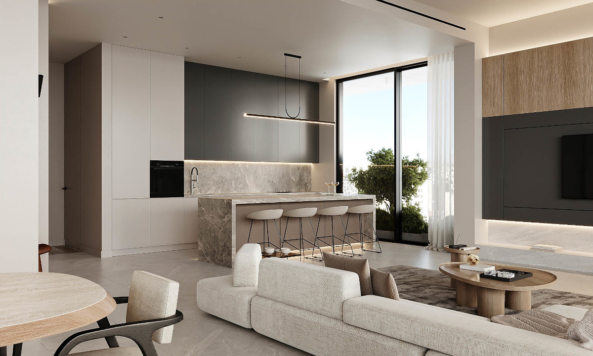 Квартира 3 спальни 115 м² Гермасойя, Кипр