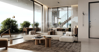 Three Bedroom Penthouse with roof garden, barbeque and pool for sale in Potamos Germasogeias