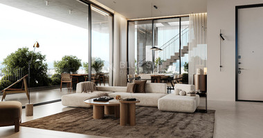 Three Bedroom Penthouse with roof garden, barbeque and pool for sale in Potamos Germasogeias