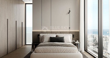 Three Bedroom Penthouse with roof garden, barbeque and pool for sale in Potamos Germasogeias