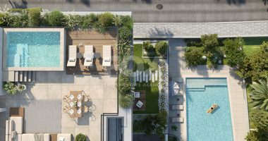 Three Bedroom Penthouse with roof garden and pool for sale in Potamos Germasogeias