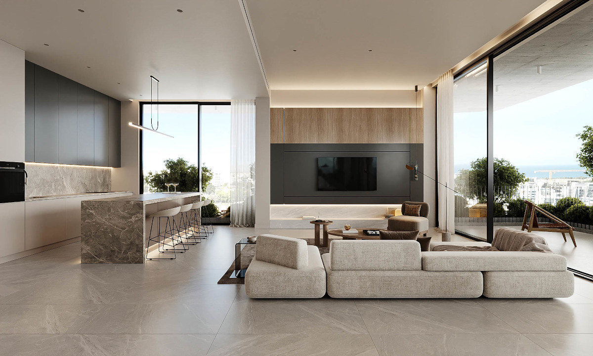 Квартира 3 спальни 118 м² Гермасойя, Кипр