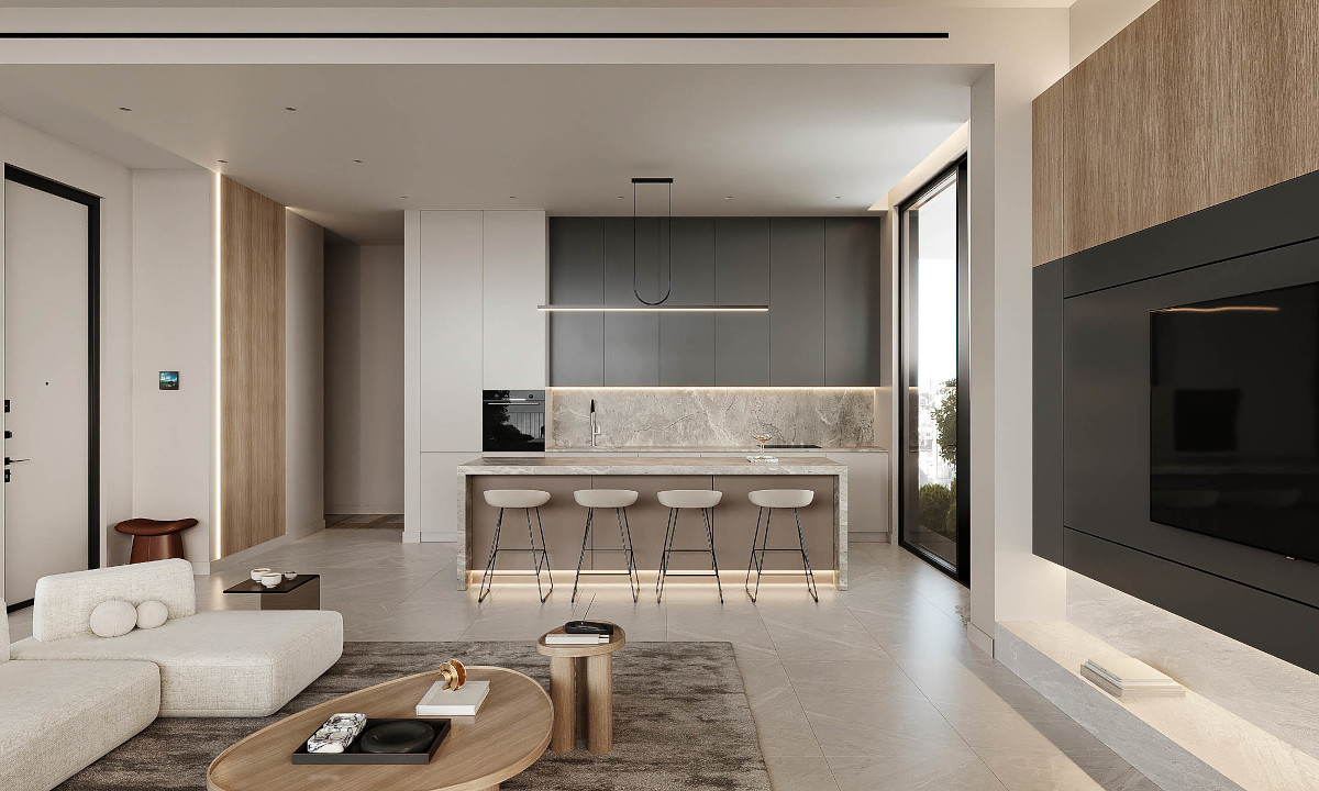 Квартира 3 спальни 118 м² Гермасойя, Кипр