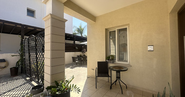 For rent furnished detached two bedroom Bungalow with small garden in Agios Tychonas