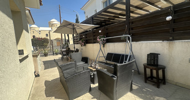 For rent furnished detached two bedroom Bungalow with small garden in Agios Tychonas