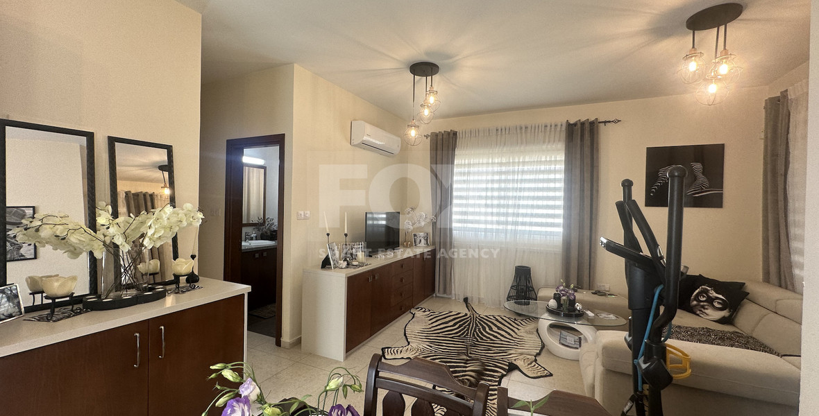 For rent furnished detached two bedroom Bungalow with small garden in Agios Tychonas