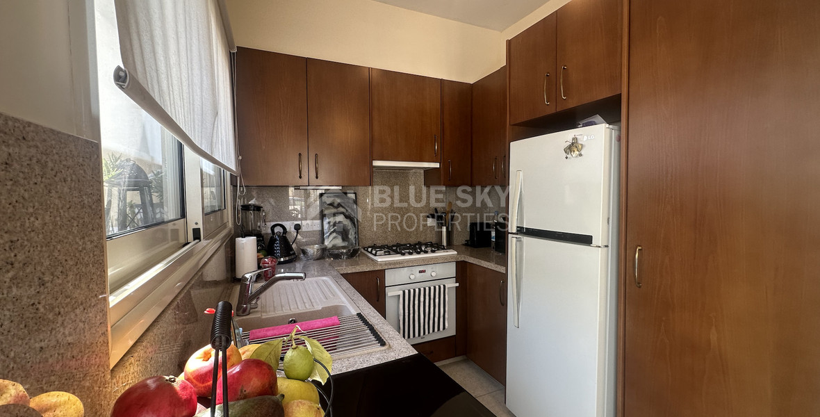 For rent furnished detached two bedroom Bungalow with small garden in Agios Tychonas