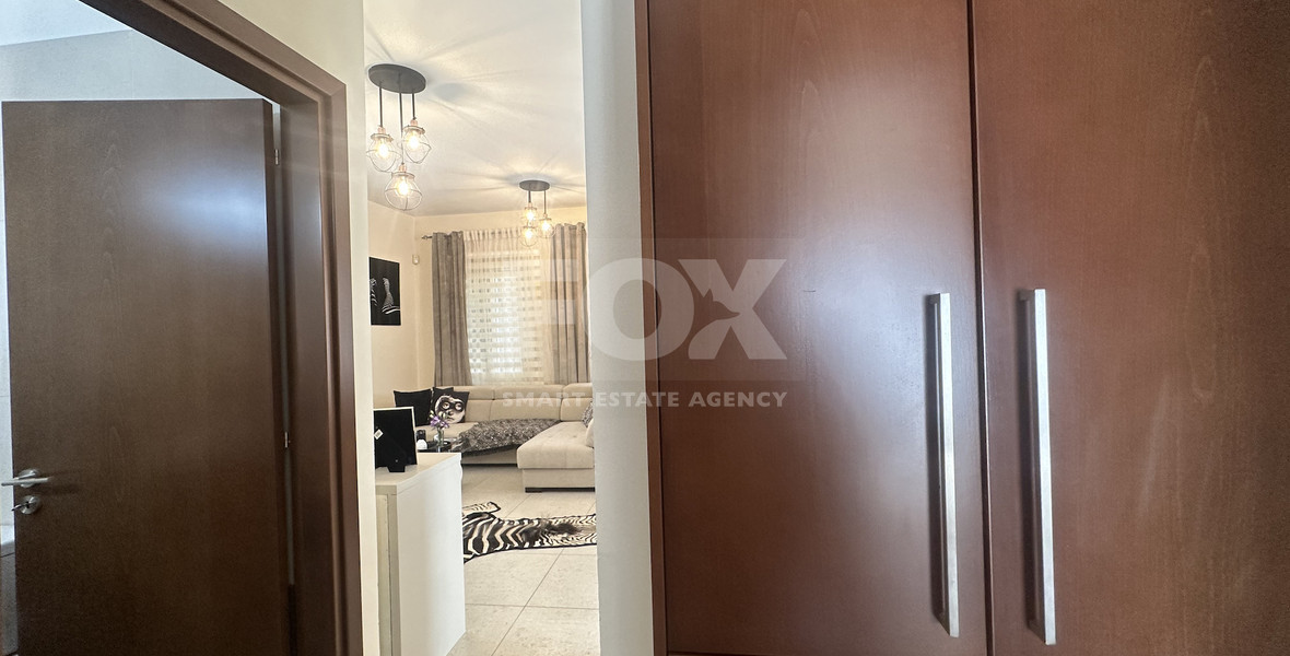 For rent furnished detached two bedroom Bungalow with small garden in Agios Tychonas