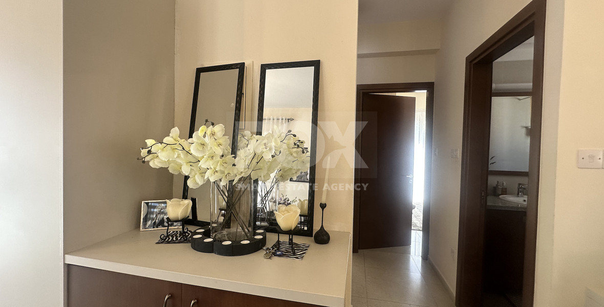 For rent furnished detached two bedroom Bungalow with small garden in Agios Tychonas