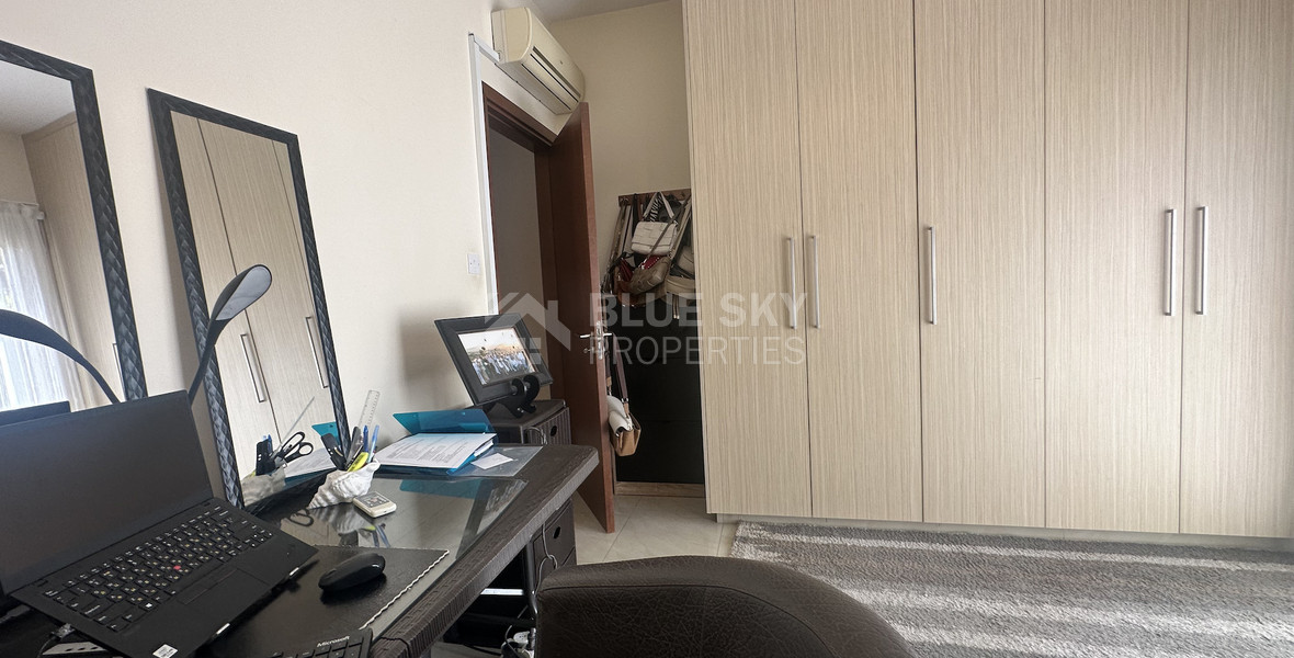 For rent furnished detached two bedroom Bungalow with small garden in Agios Tychonas