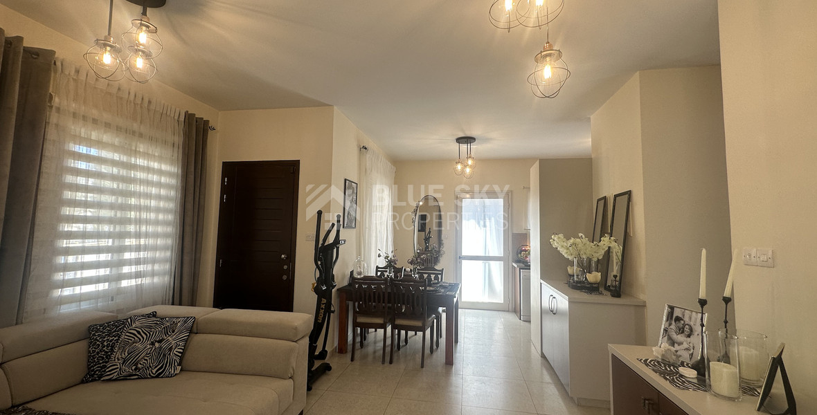 For rent furnished detached two bedroom Bungalow with small garden in Agios Tychonas