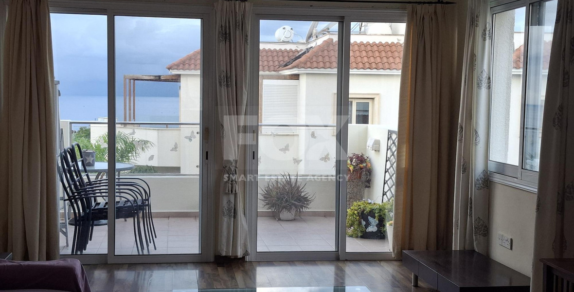 Two bedroom plus office apartment for rent in Kissonerga