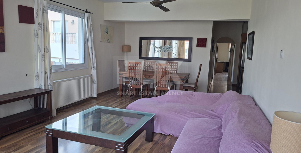 Two bedroom plus office apartment for rent in Kissonerga