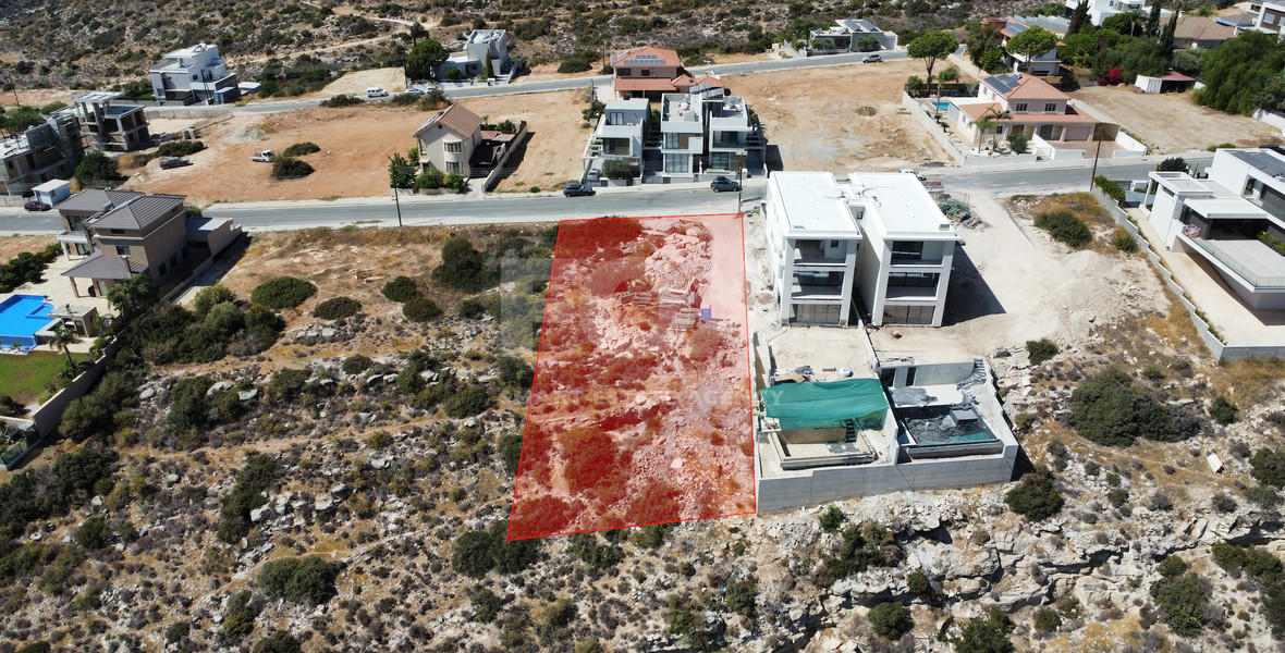 Elevated Plot for Sale in Agia Fyla: with Panoramic Sea & City Views / Pending License for 2 Houses