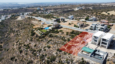 Elevated Plot for Sale in Agia Fyla: with Panoramic Sea & City Views / Pending License for 2 Houses