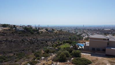 Elevated Plot for Sale in Agia Fyla: with Panoramic Sea & City Views / Pending License for 2 Houses