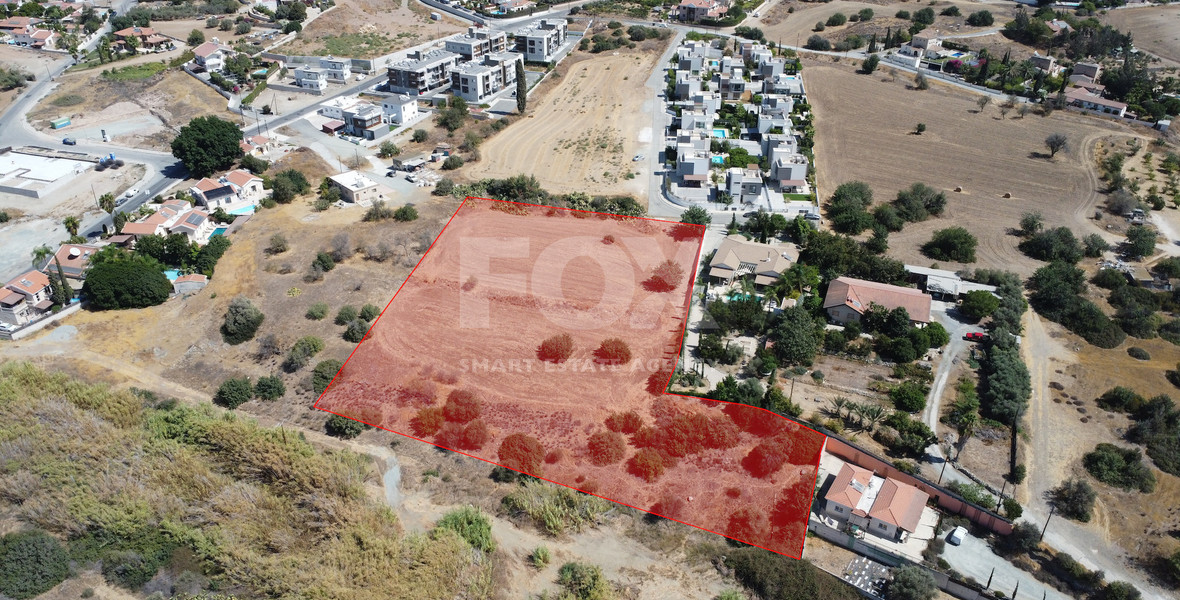 Large Residential Development Land for Sale in Pyrgos Limassol: Ideal for Housing Development or Plot Division