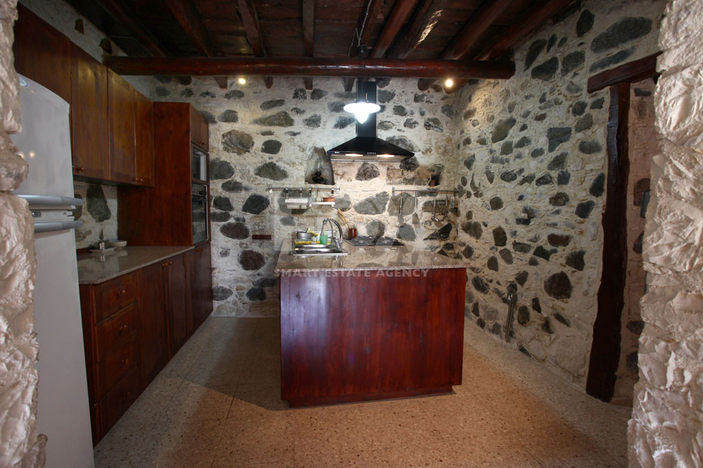 For Sale three Bedroom Beautiful Stone House in Agios Mamas village