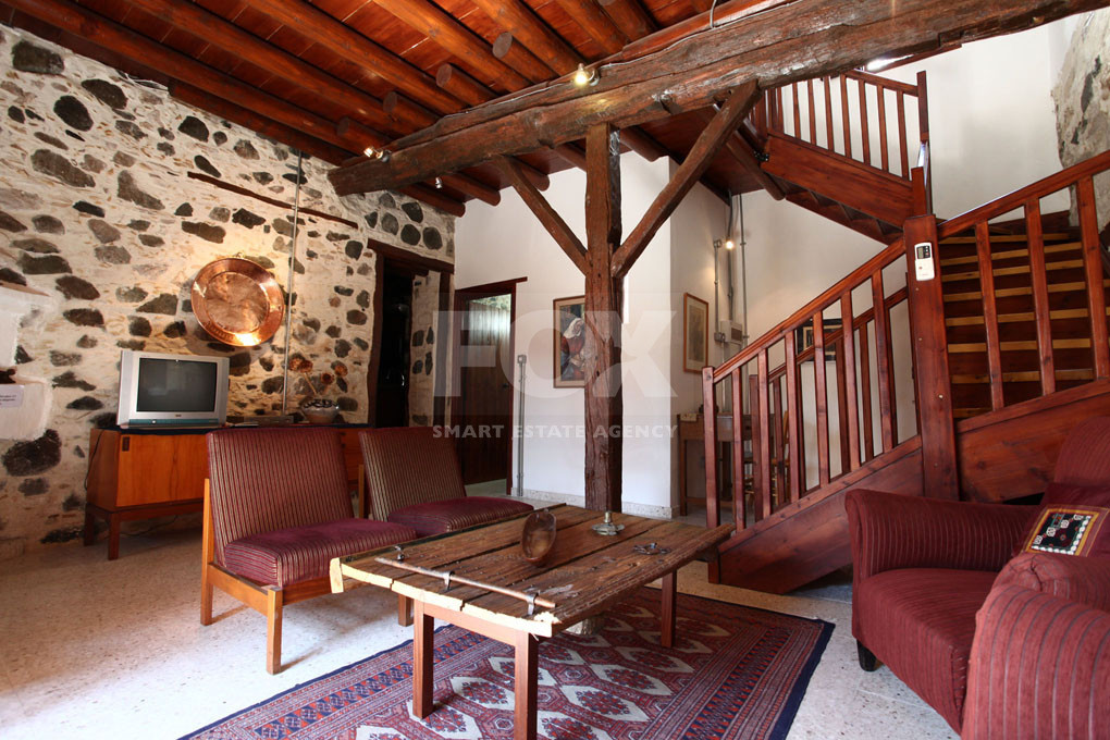 For Sale three Bedroom Beautiful Stone House in Agios Mamas village