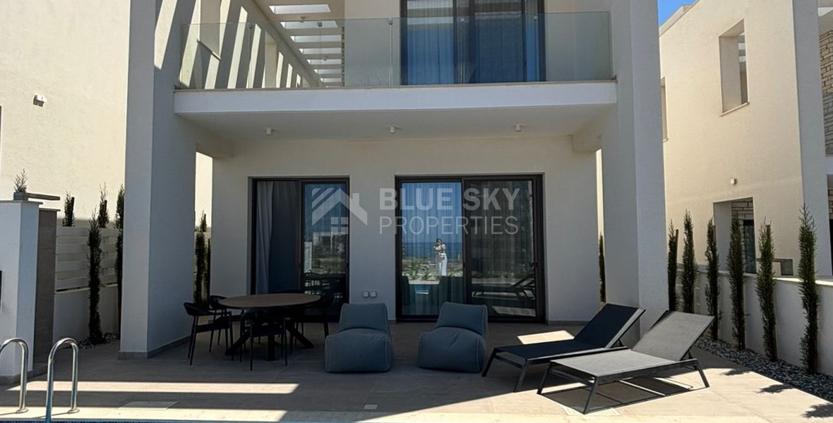 Seaside three bedroom luxury villas in Tombs of the KIngs Area, Paphos