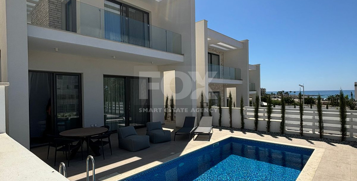 Seaside three bedroom luxury villas in Tombs of the KIngs Area, Paphos