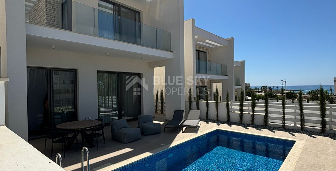Seaside three bedroom luxury villas in Tombs of the KIngs Area, Paphos