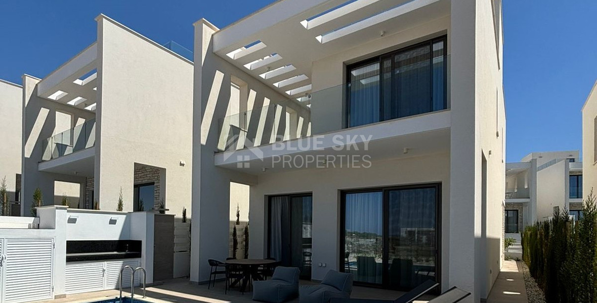 Seaside three bedroom luxury villas in Tombs of the KIngs Area, Paphos