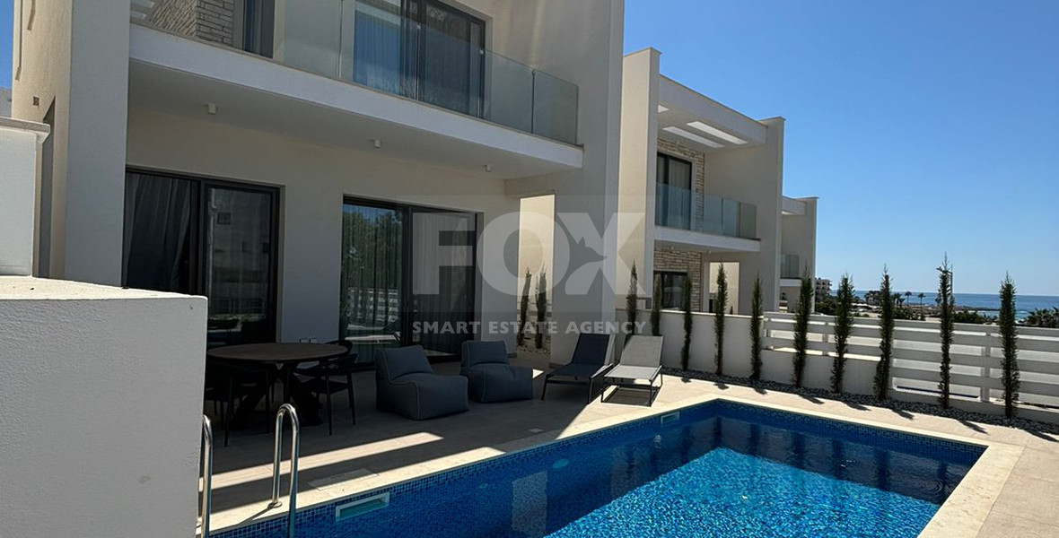 Seaside three bedroom luxury villas in Tombs of the KIngs Area, Paphos