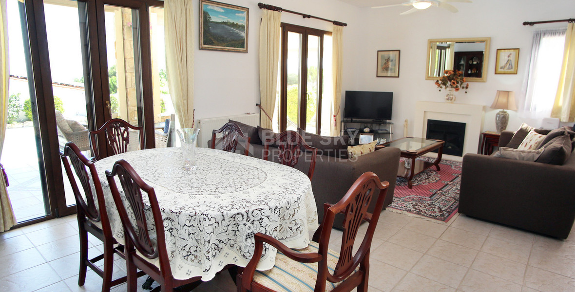 Exclusive Listing - For sale a three bedroom stunning house in Stroumbi , Paphos