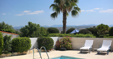 Exclusive Listing - For sale a three bedroom stunning house in Stroumbi , Paphos