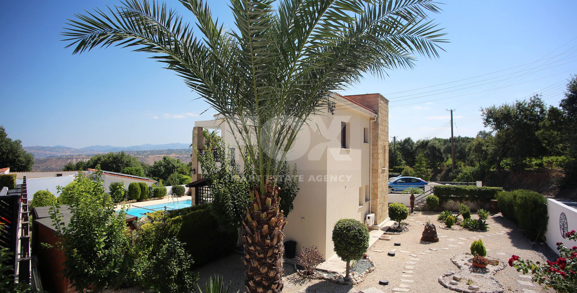 Exclusive Listing - For sale a three bedroom stunning house in Stroumbi , Paphos