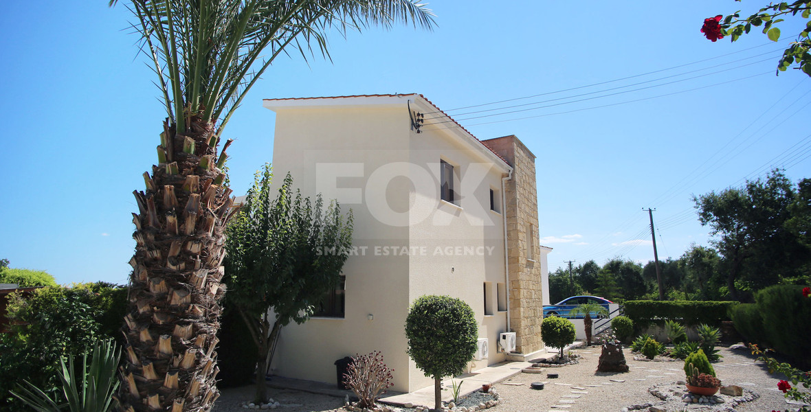 Exclusive Listing - For sale a three bedroom stunning house in Stroumbi , Paphos