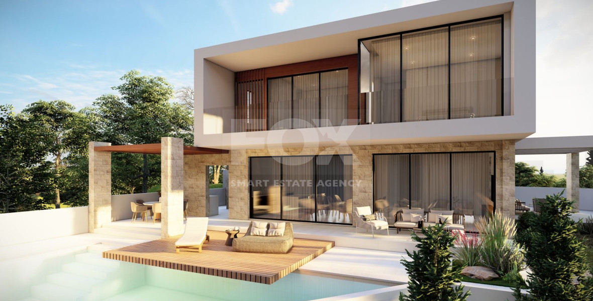 Four bedroom modern villa in Peristerona for sale