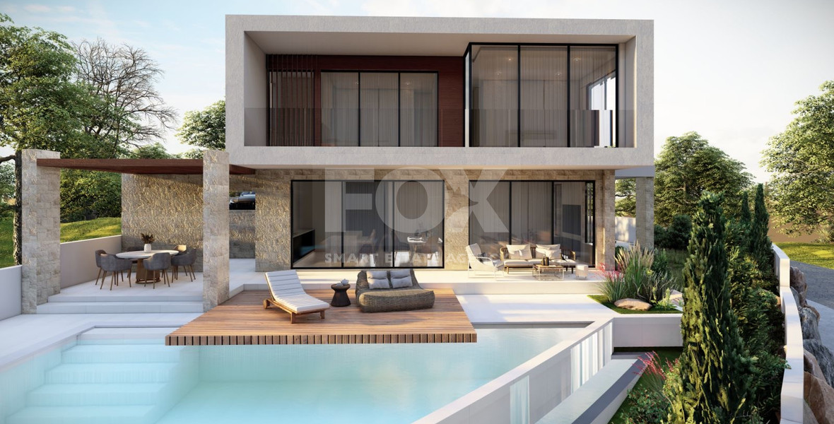 Four bedroom modern villa in Peristerona for sale