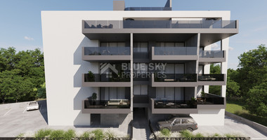 Top floor two bedroom apartment with roof garden for sale in Agios Spyridonas, Limassol