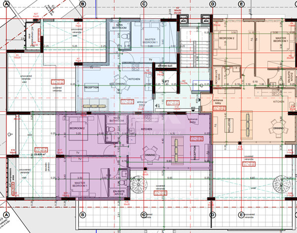 Top floor two bedroom apartment with roof garden for sale in Agios Spyridonas, Limassol
