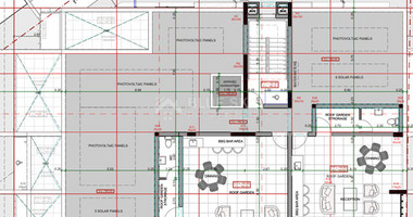 Top floor two bedroom apartment with roof garden for sale in Agios Spyridonas, Limassol