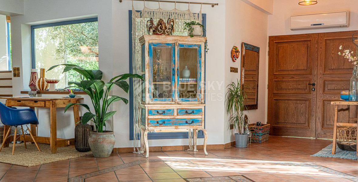 Amazing four bedroom Detached Villa with private swimming pool for sale in Agia Filaxi, Limassol