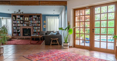 Amazing four bedroom Detached Villa with private swimming pool for sale in Agia Filaxi, Limassol