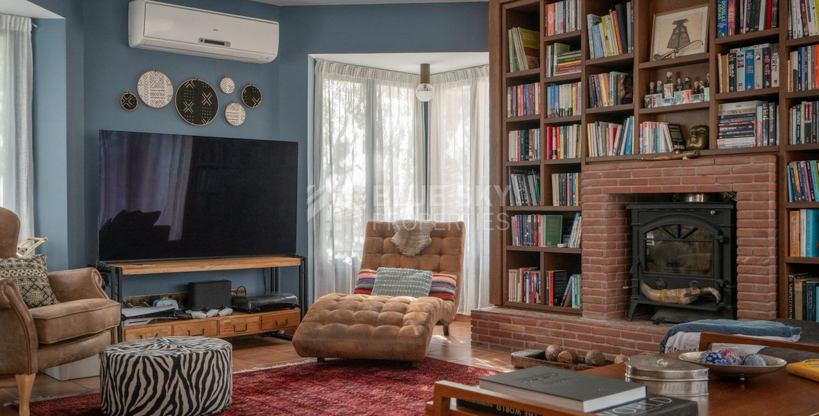 Amazing four bedroom Detached Villa with private swimming pool for sale in Agia Filaxi, Limassol