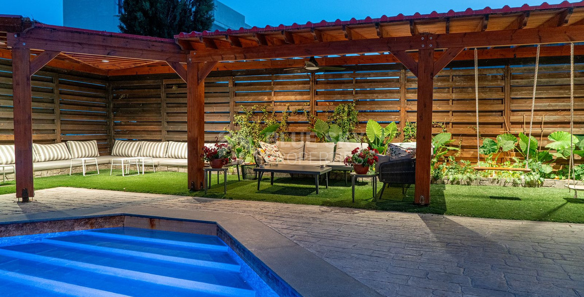 Amazing four bedroom Detached Villa with private swimming pool for sale in Agia Filaxi, Limassol