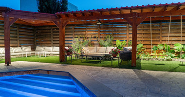 Amazing four bedroom Detached Villa with private swimming pool for sale in Agia Filaxi, Limassol