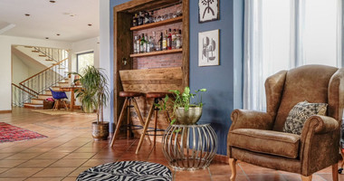 Amazing four bedroom Detached Villa with private swimming pool for sale in Agia Filaxi, Limassol