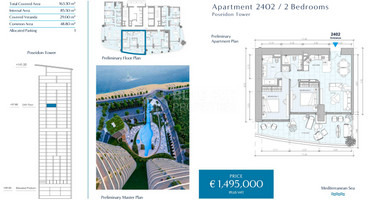 Luxury 3 BDRM Beachfront Apartment for Sale in Limassol Marina – Rare Cyprus Real Estate Investment