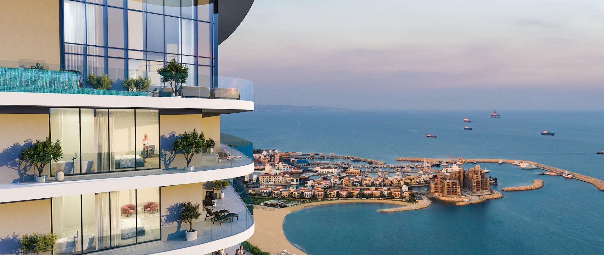 Luxury 3 Bdrm Beachfront Apartment for Sale in Limassol Marina | Top Cyprus Real Estate Investment