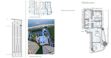 Limassol Marina Seafront Apartment for Sale – 3 Bed, 29th Floor, 222.40 sqm | FOX Realty