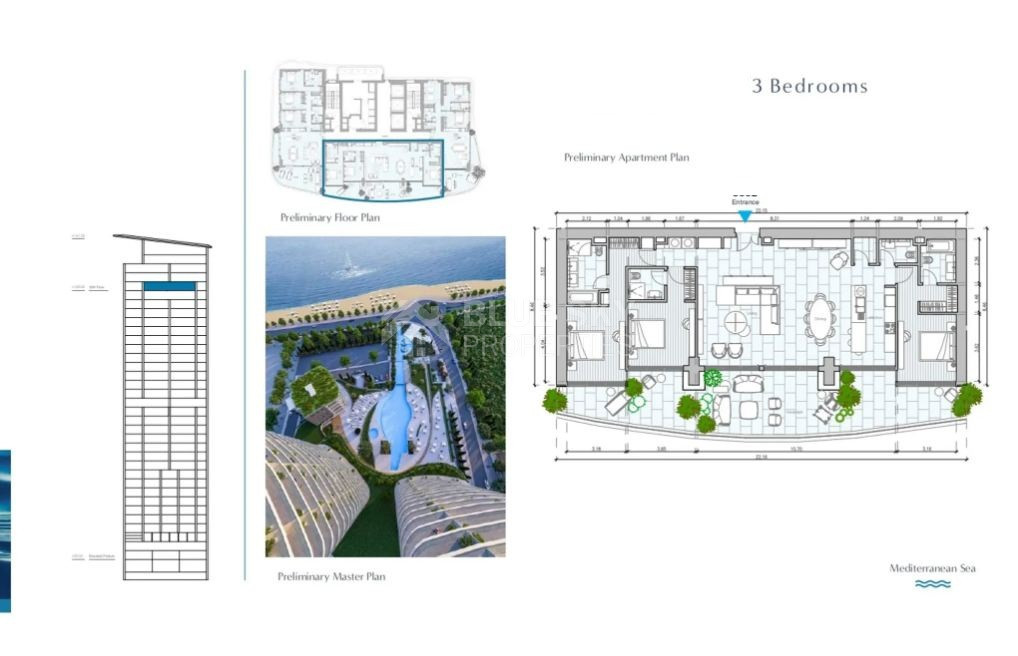 Exclusive Three-Bedroom Beachfront & Seafront Apartment for Sale | Limassol Marina, Cyprus Real Estate