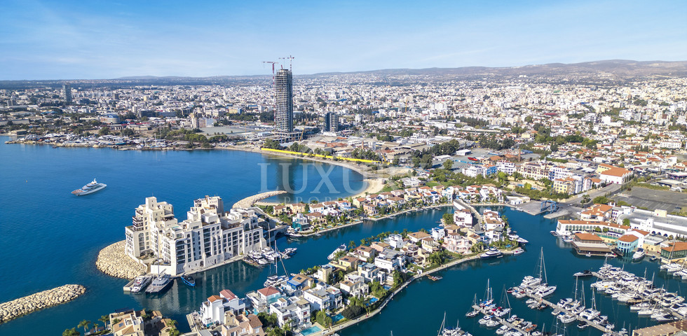 Exclusive Three-Bedroom Seafront Apartment for Sale next to Limassol Marina – Prime Cyprus Real Estate